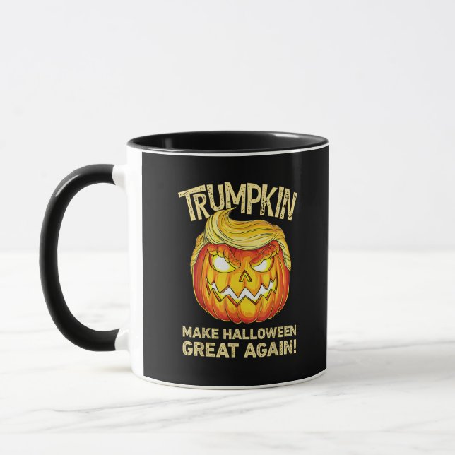 Taza Trumpkin hace que Halloween sea grande otra vez ca (Izquierda)
