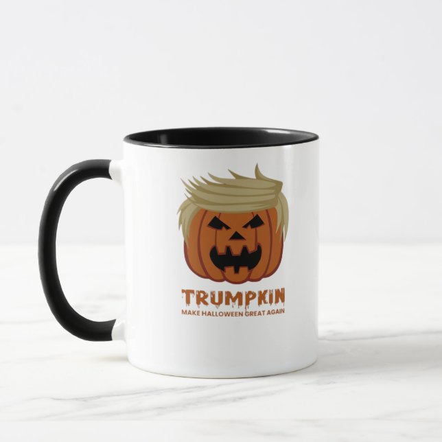 Taza Trumpkin - Haz que Halloween sea grande de nuevo d (Izquierda)