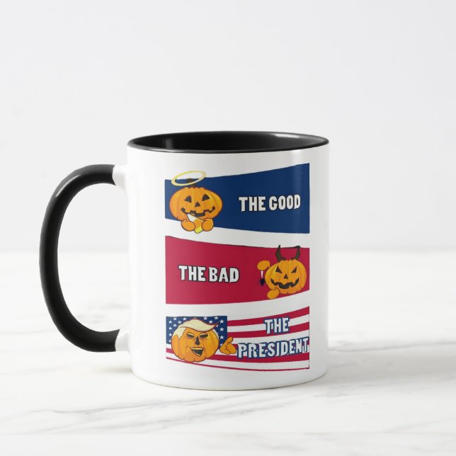 Taza Trumpkin presidente Halloween (Izquierda)