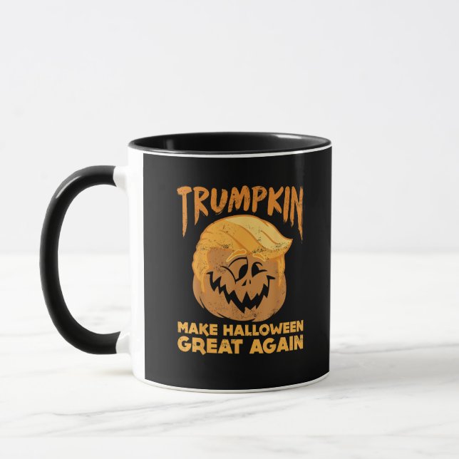 Taza Trumpkin vuelve a hacer de Halloween una gran polí (Izquierda)