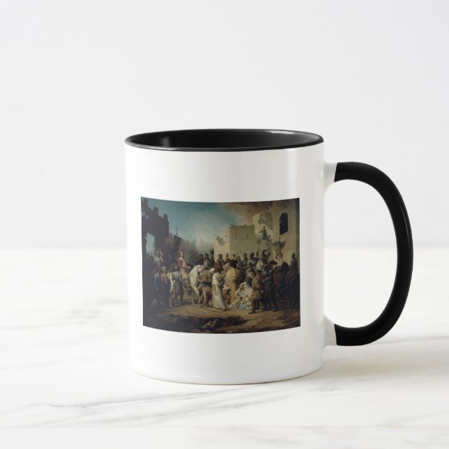 Taza Tsar Ivan IV Kazán conquistador en 1552, 1894 (Derecha)