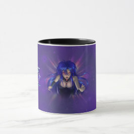 Taza TSDS: Arte de portada del libro Queen Irana Delphi