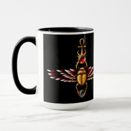 Taza TSDS: Mug gráfica Scarab de Seth