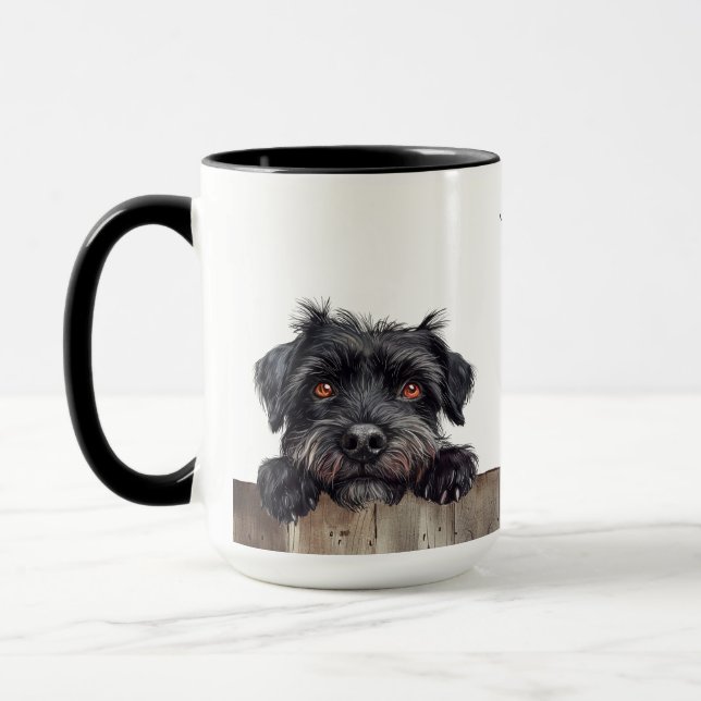 Taza Tsvetnaya Bolonka Perro Mug (Izquierda)