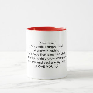 Taza Tu amor es la mugre