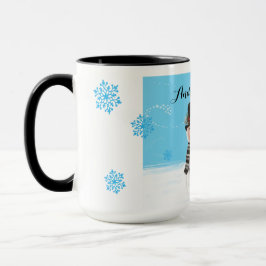 Taza Tu familia como vacaciones de snowmen