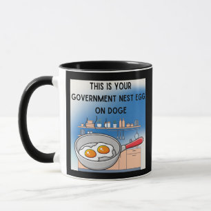Taza Tu gobierno en DOGE, una metáfora de la democracia