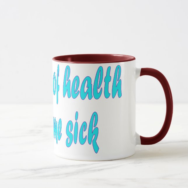 Taza Tu idea de la salud (Derecha)