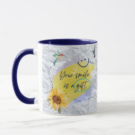 Taza "Tu sonrisa es un regalo"