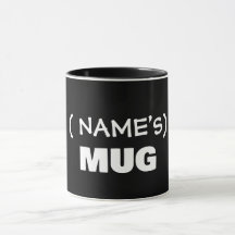 Tu texto aquí, personalizable mug