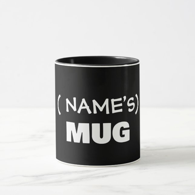 Taza Tu texto aquí, personalizable mug (Centro)