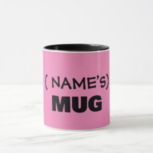 Taza Tu texto aquí, personalizable mug