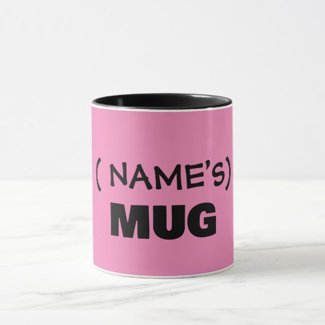 Taza Tu texto aquí, personalizable mug (Centro)