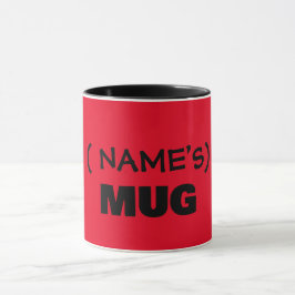 Taza Tu texto aquí, personalizable mug