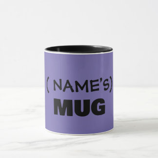 Taza Tu texto aquí, personalizable mug