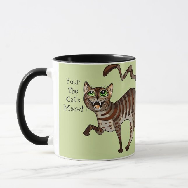 Taza ¡Tu trapo del gato! (Izquierda)