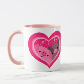 Taza Tú Y Yo (Cute Personalizados Cerdos)
