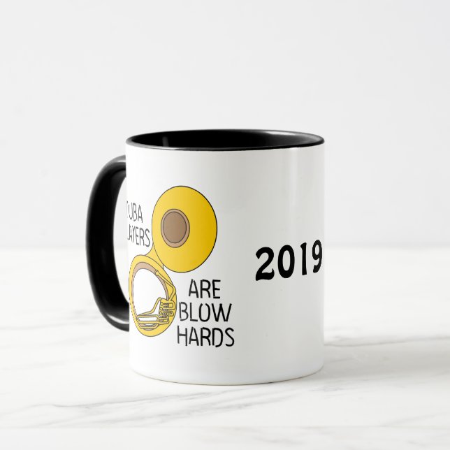 Taza Tuba Blow Hards (Anverso izquierdo)