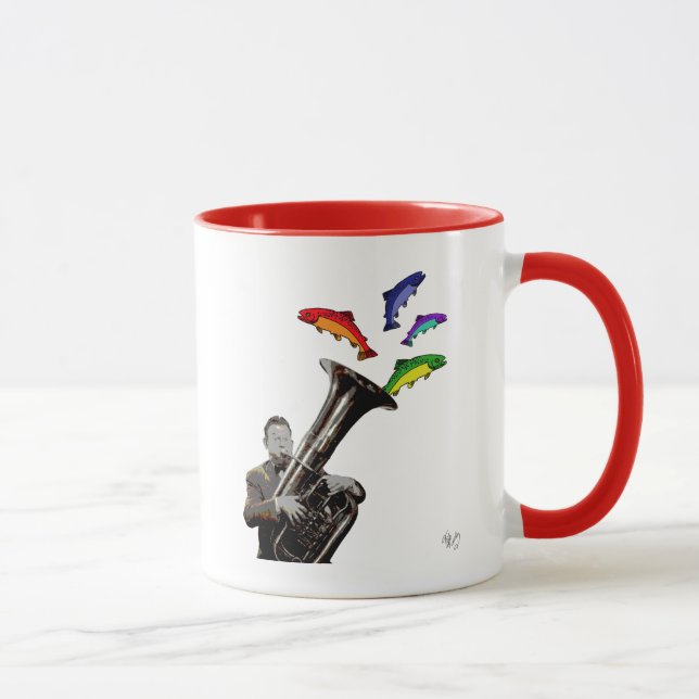 Taza Tuba Y Pescado (Derecha)