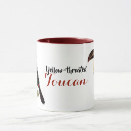 Taza Tucán de garganta amarilla vintage