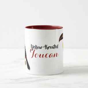Taza Tucán de garganta amarilla vintage