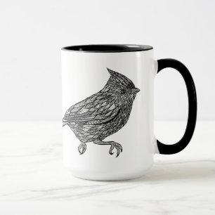 Taza Tufted Titmouse