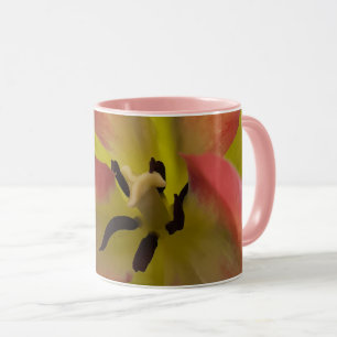 Taza Tulipán rosa y amarillo