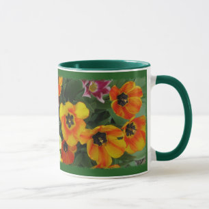 Taza Tulipanes hermosos