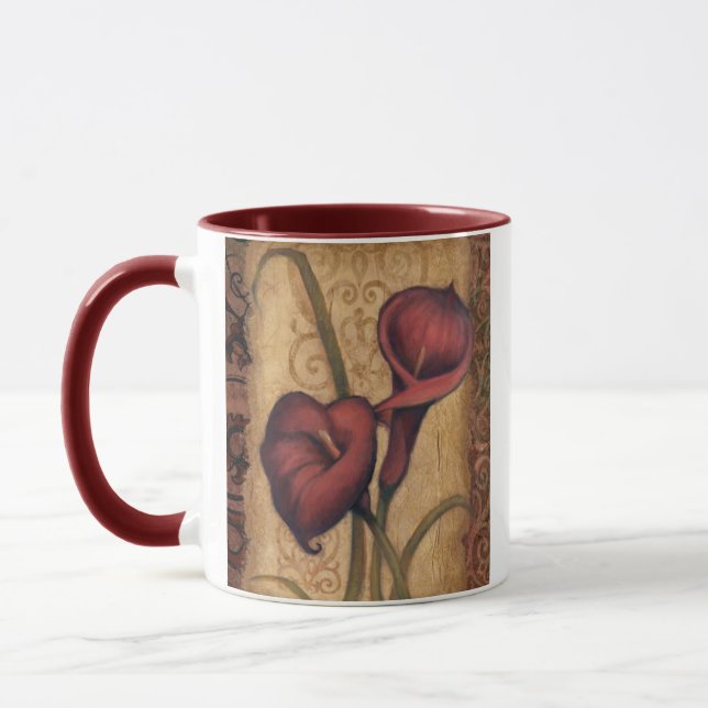 Taza Tulipanes rojos II (Izquierda)