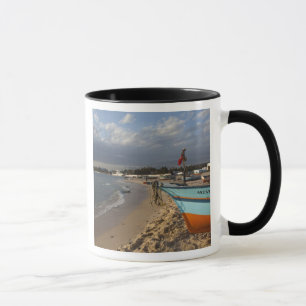 Taza Túnez, Cap Bon, Hammamet, frente al mar,