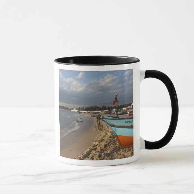 Taza Túnez, Cap Bon, Hammamet, paseo marítimo, (Derecha)
