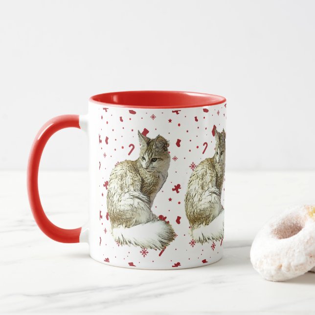 Taza Turca Angora Holiday (Con donut)