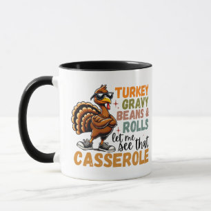 Taza Turco Gravy Beans And Rolls Casserole Funny