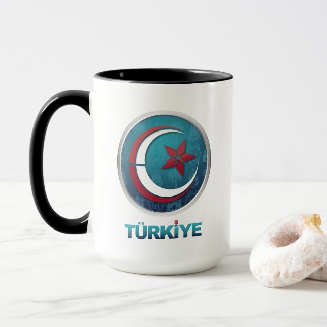 Taza Turkey Turkiye Europe Asia (Con donut)
