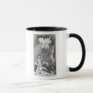 Taza Turpin como él se encubrió en una cueva