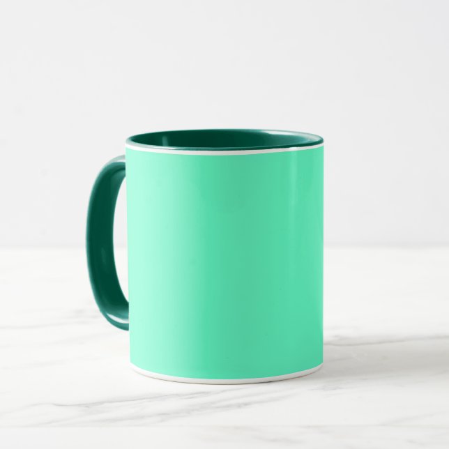 Taza Turquesa Neon (Anverso izquierdo)