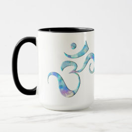 Taza Turquesa Ombrada Om