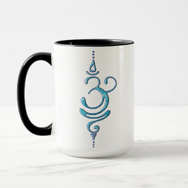 Taza Turquesa Respira  (Izquierda)