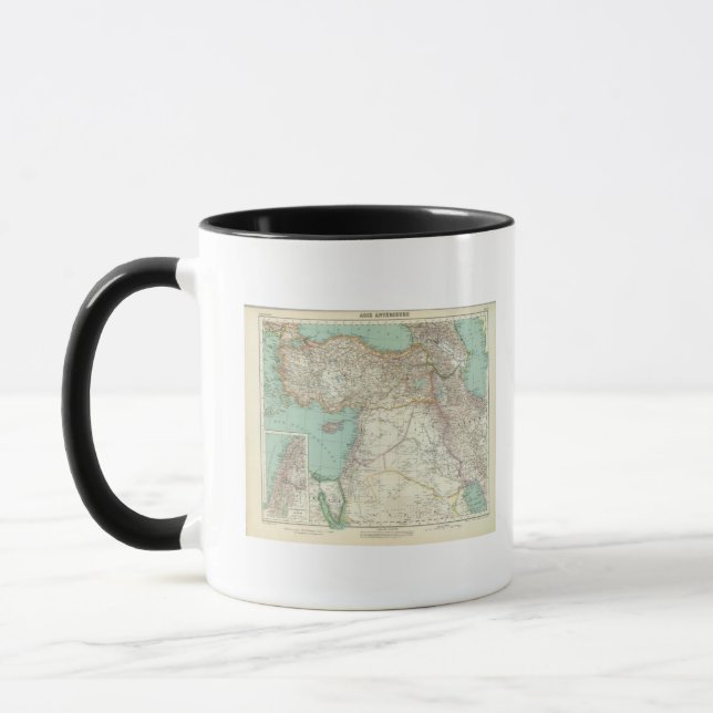 Taza Turquía, Iraq, Asia (Izquierda)