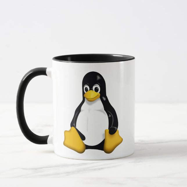 Taza Tux - (Izquierda)