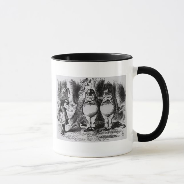 Taza Tweedledum y Tweedledee (Derecha)