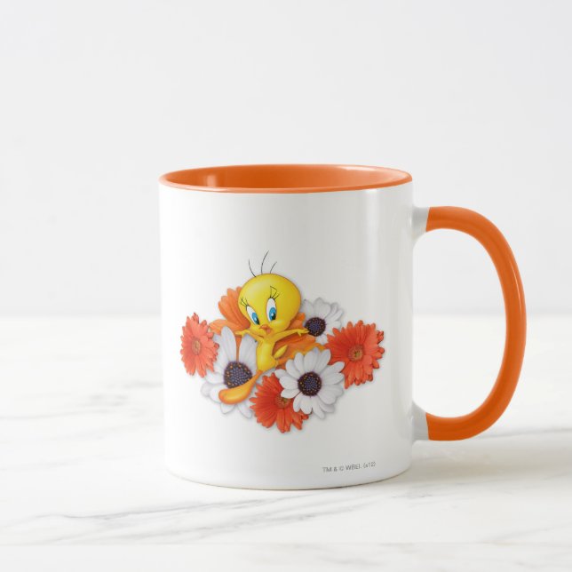 Taza TWEETY™ Con Daisies (Derecha)