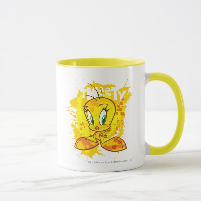 Taza TWEETY™ con nombre (Derecha)