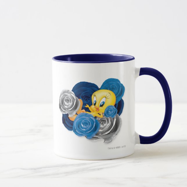 Taza TWEETY™ Con Rosas (Derecha)
