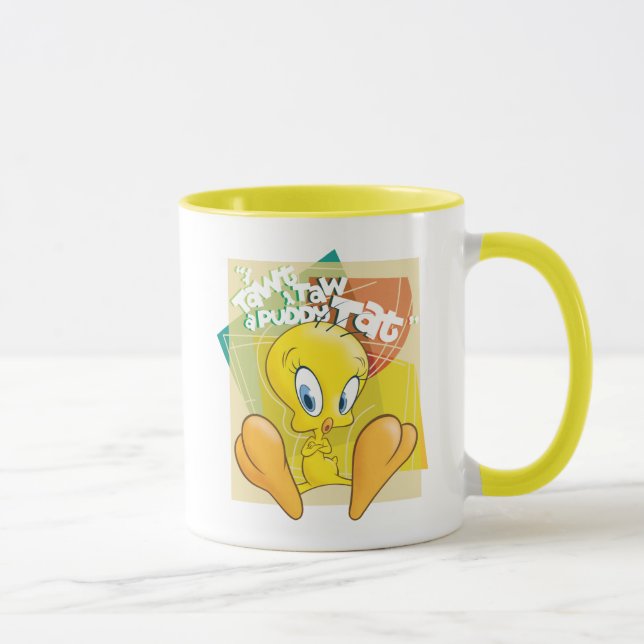 Taza TWEETY™ "He Visto Un Tatuaje De Puddy" (Derecha)