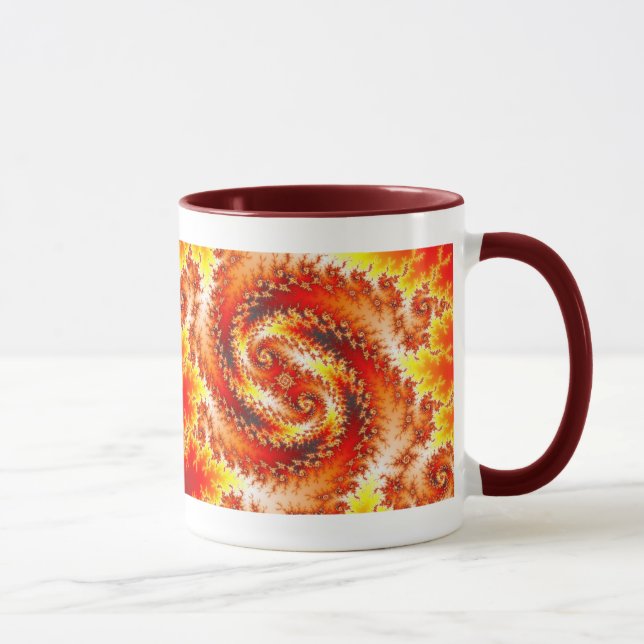 Taza Twinblazer - Fractal Mug (Derecha)