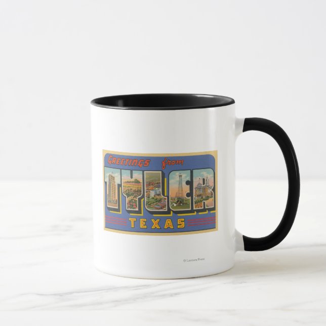 Taza Tyler, TexasLarge Letter ScenesTyler, TX (Derecha)