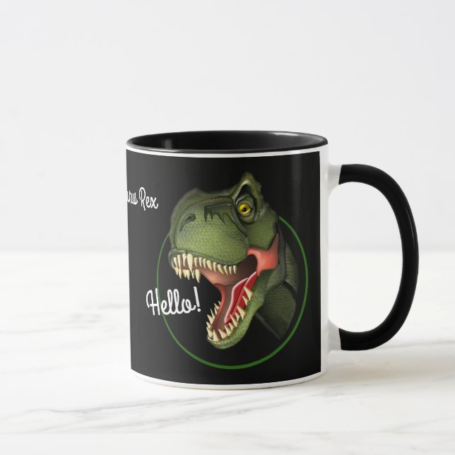 Taza Tyrannosauro Rex Dinosaur Mug (Derecha)