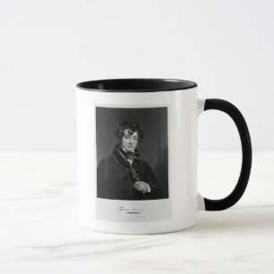 Taza Tyrone Power, grabado por las arenas de James,