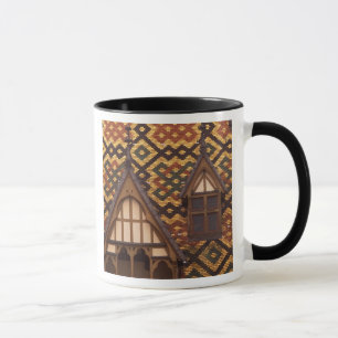 Taza UE, Francia, Borgoña, Côte d'Or, Beaune. Enlosado